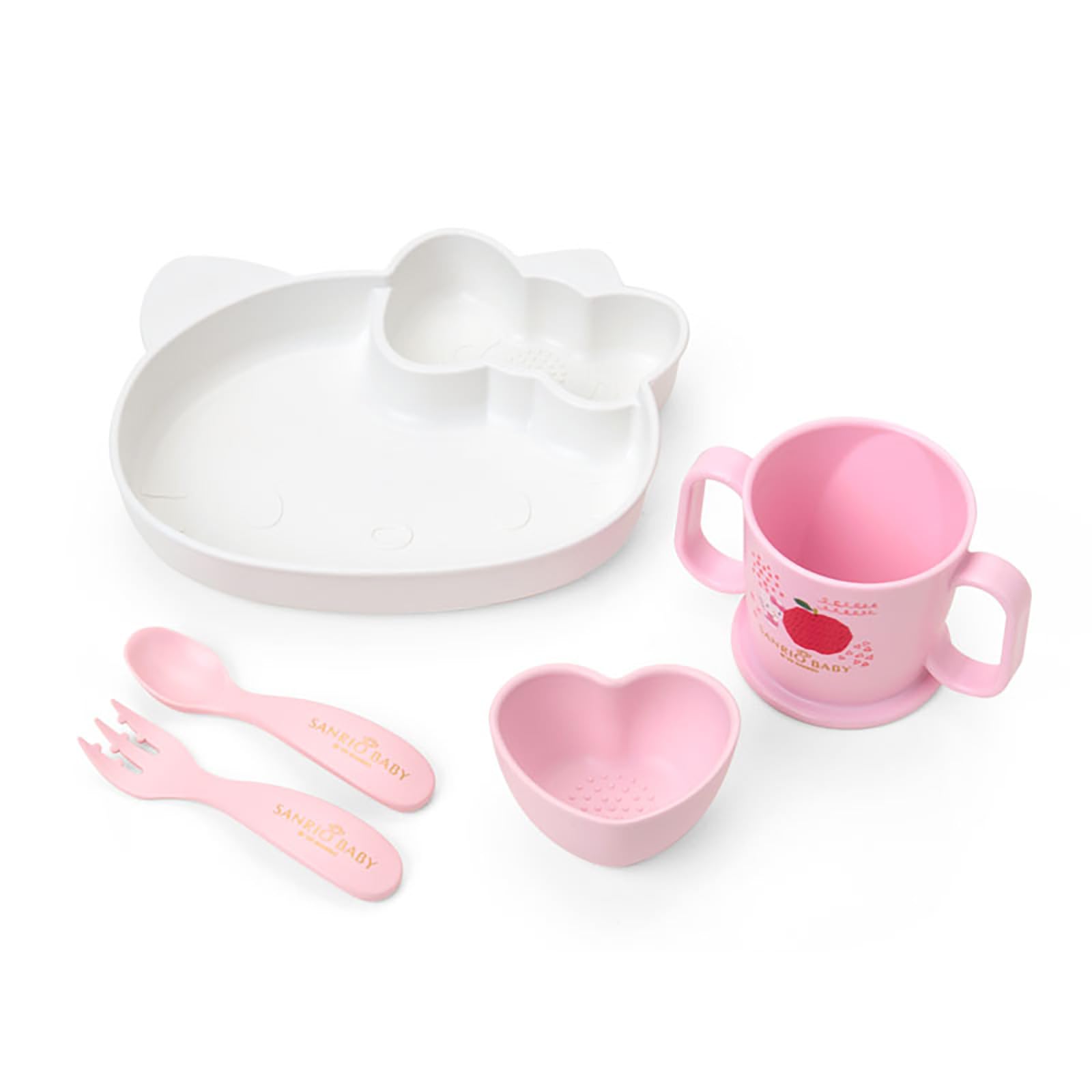 Amazon.co.jp: サンリオ(Sanrio Baby) ベビー食器セット ハローキティ